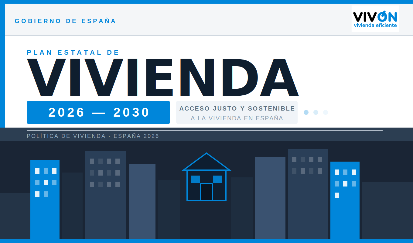 Plan Estatal de Vivienda 2026-2030 Gobierno de España acceso justo y sostenible